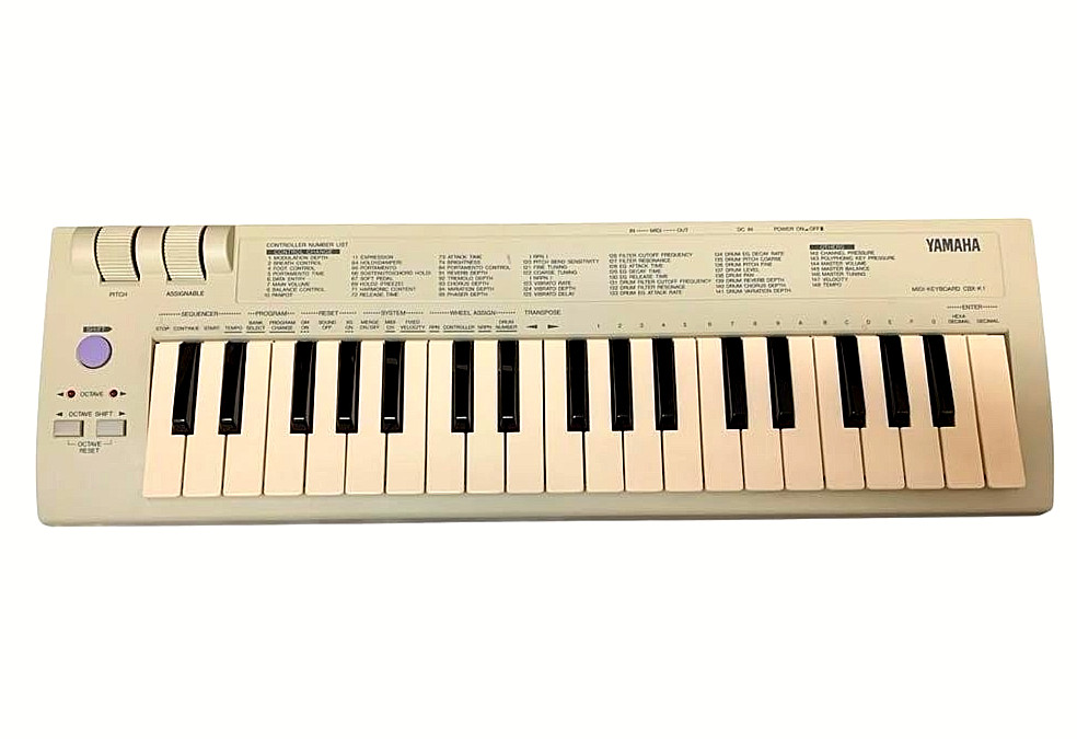 YAMAHA CBX-K1 MIDI Keyboard Controller Vintage Synth Controller TESTED w/AC