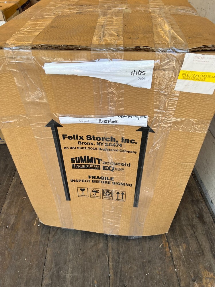 GE 20" Stainless Look Compact Refrigerator - GME04GLKLB