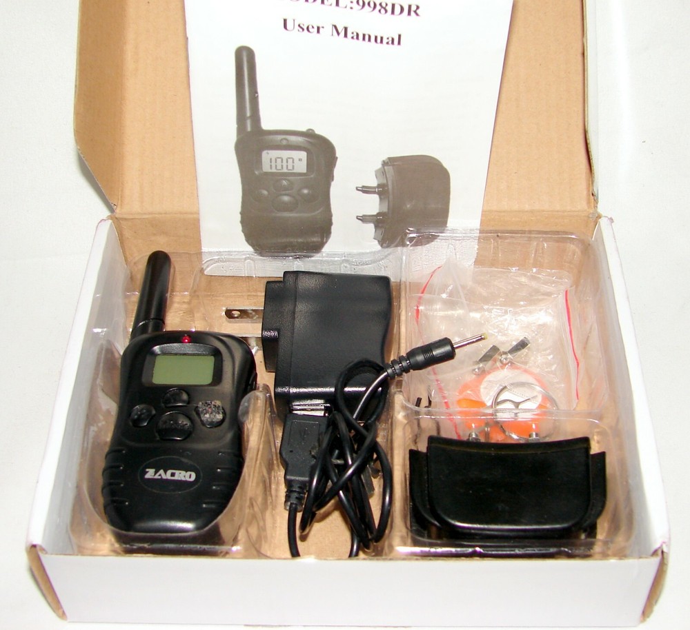 Zacro - Dog Training - Transmitter, and Charger