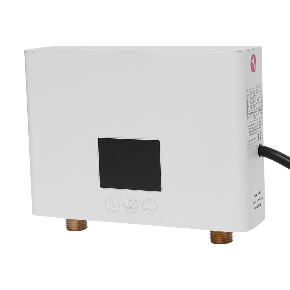 3000W Tankless Electric Water Heater – Instant Hot Water for Kitchen & Bath