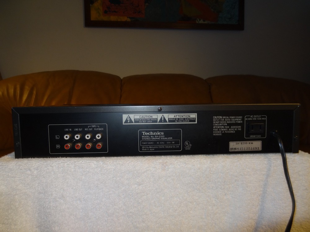 Technics SH-Z200 Stereo Graphic Equalizer