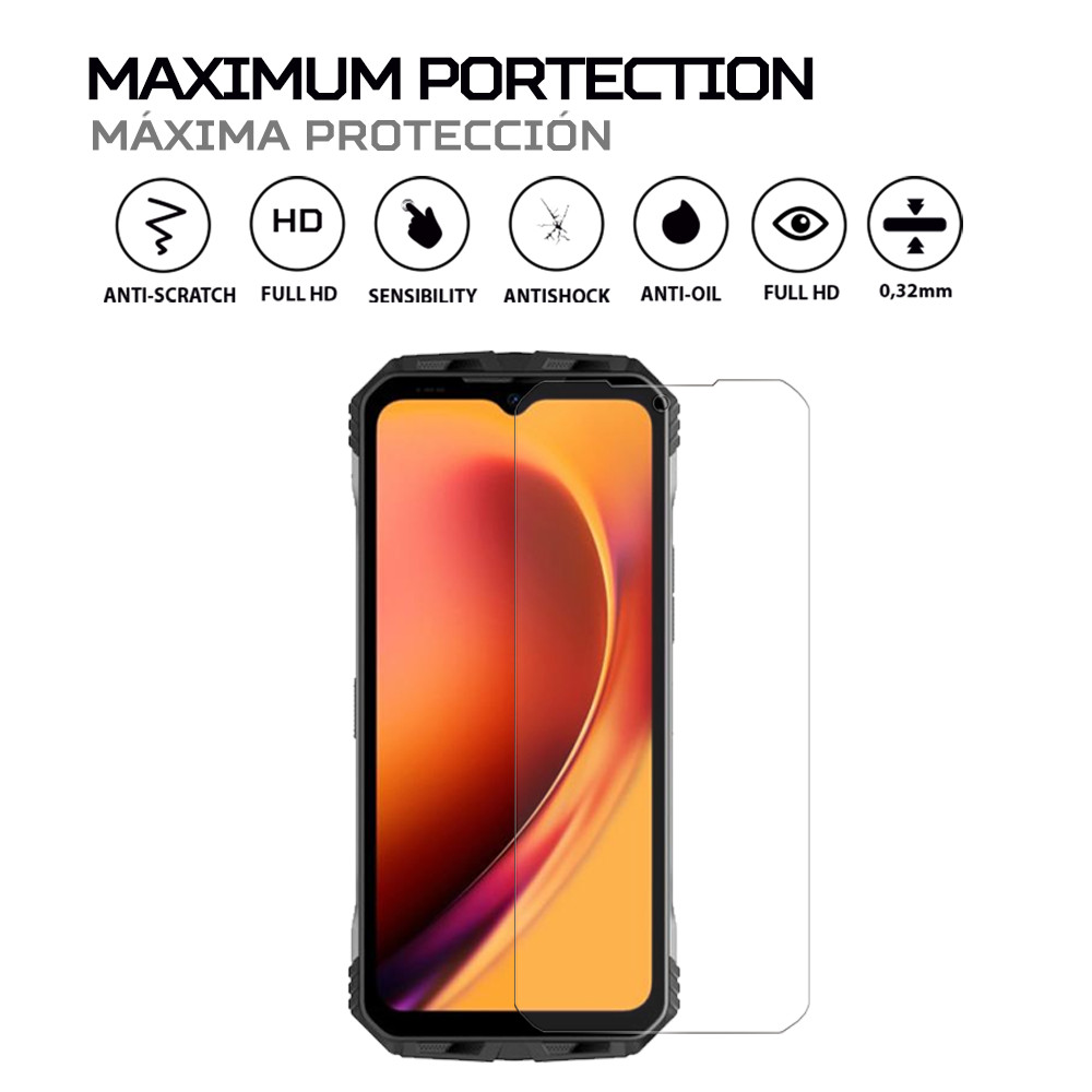 ANTISHOCK Screen protector for doogee v max play