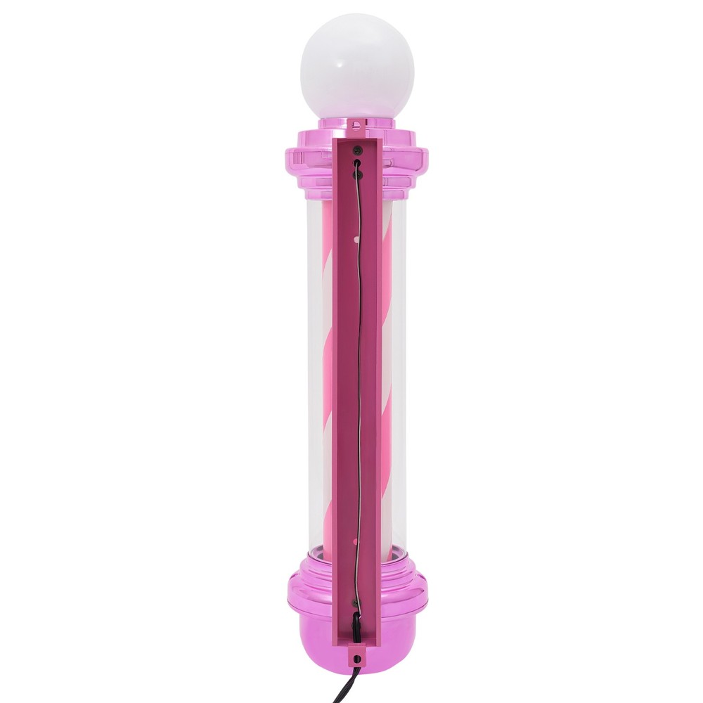 Barber Pole Light, Barber Pole with LED Light, Barber Shop Rotating Light