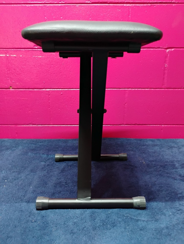 Casio ARBENCH X-Style Adjustable Padded Folding Keyboard Bench-Black