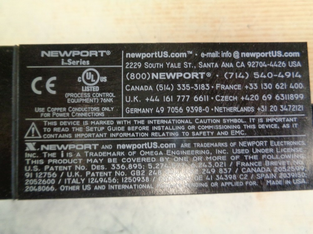 Newport 1833 Meter (Old Inventory)