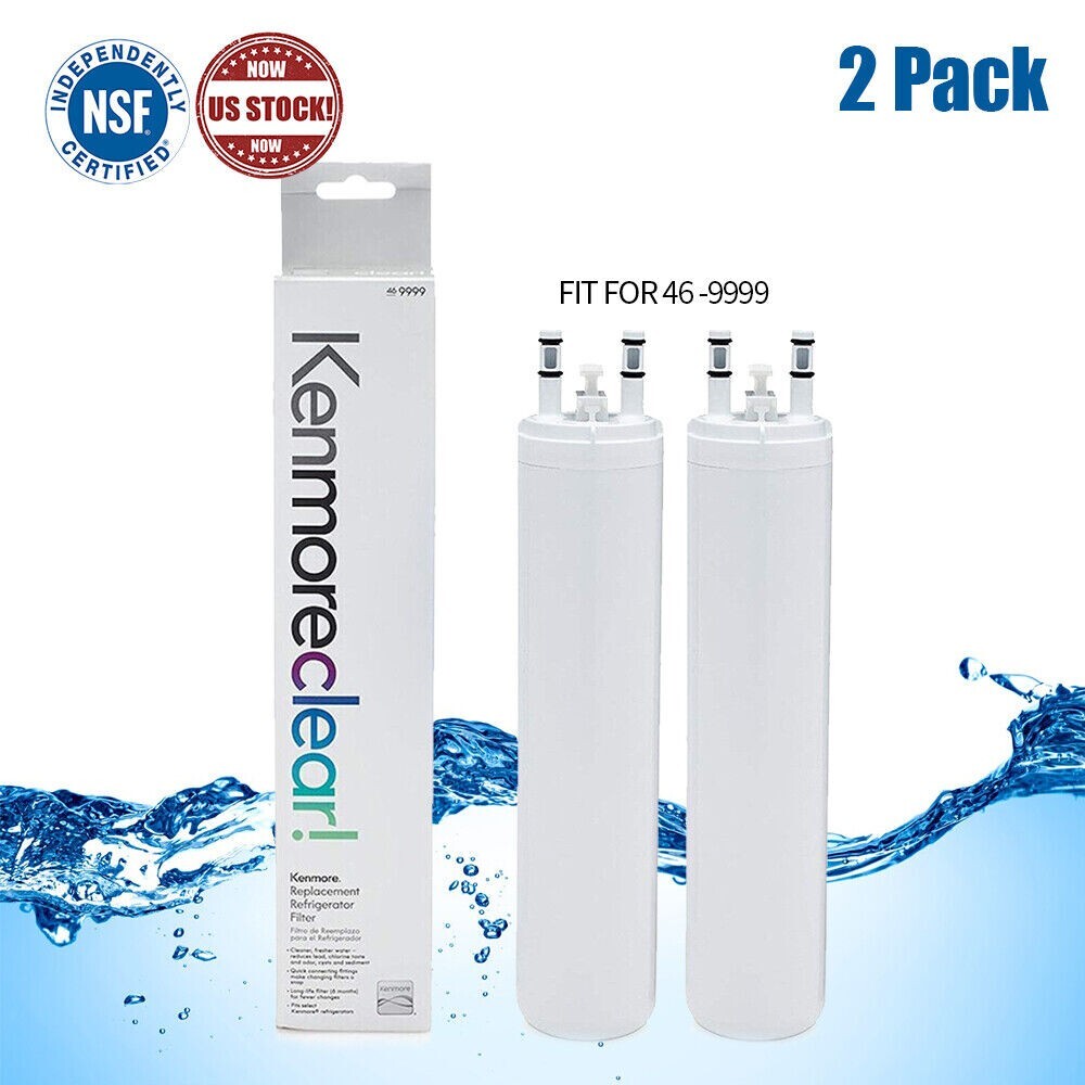 2 pack kenmore 9999 Fit For 46-9999 Refrigerator Water Filter