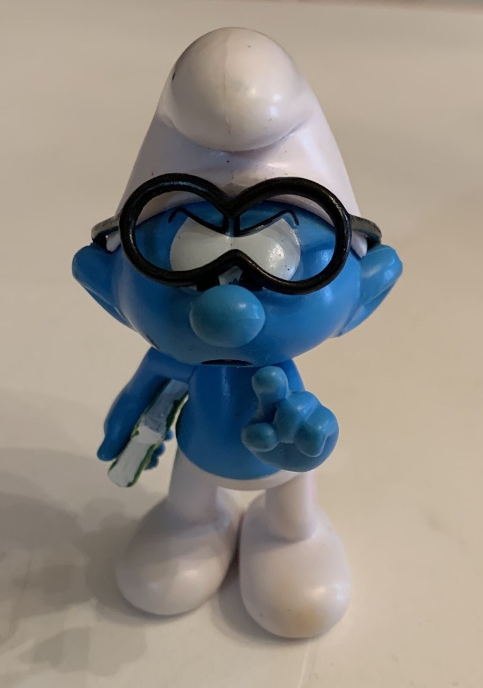 PUFFO QUATTROCCHI 8 CM SMURF