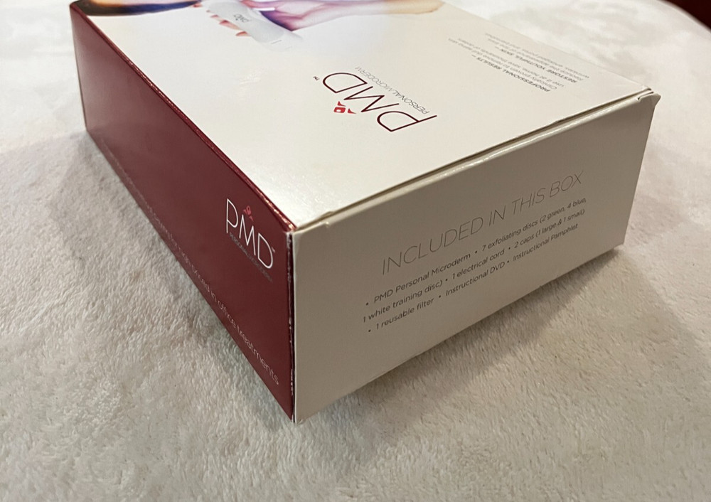 PMD Personal Microderm Classic Microdermabrasion In Box w/ dvd