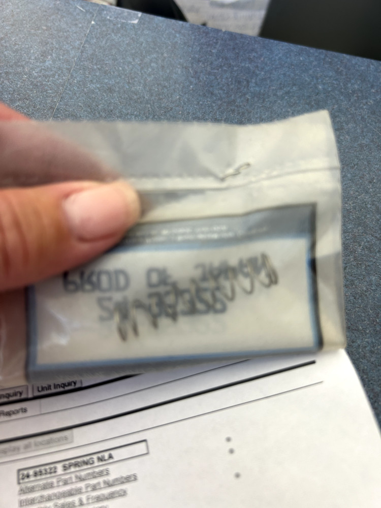 MERCURY/QUICKSILVER SPRING PART#24-95322