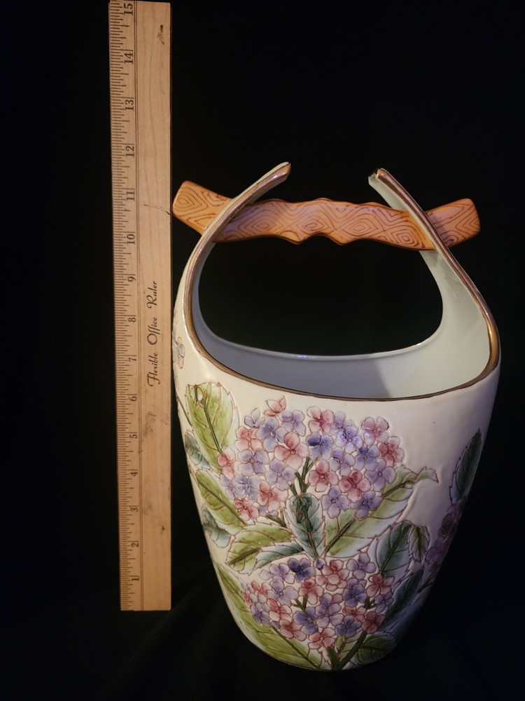 VTG Chinoiserie Ceramic Water Carrier