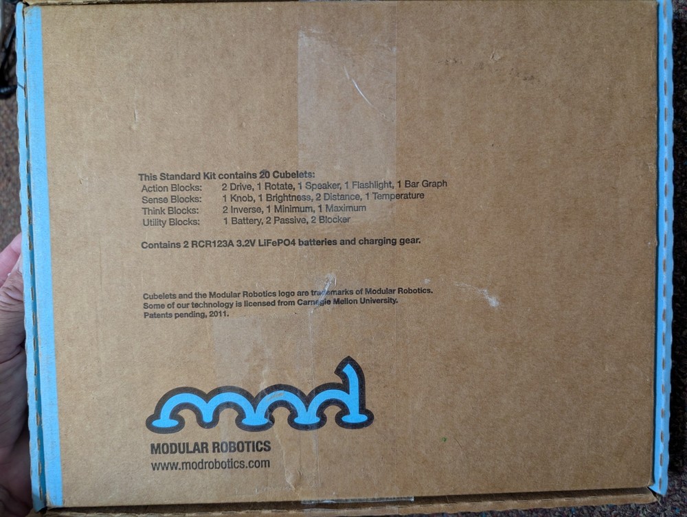 Rare Beta Release Cubelets 26 Blocks Robot construction Kit