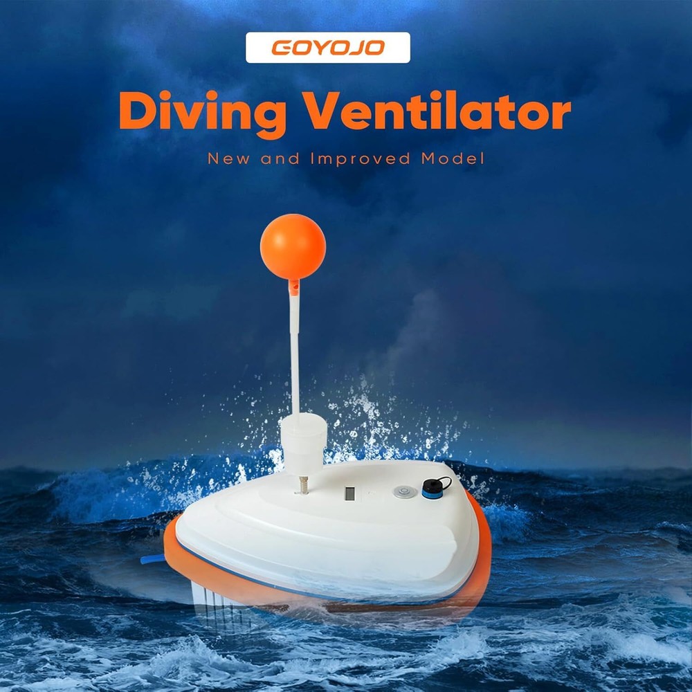 Underwater Diving Ventilator System Scuba Gear Dual Users 7-10 Hours