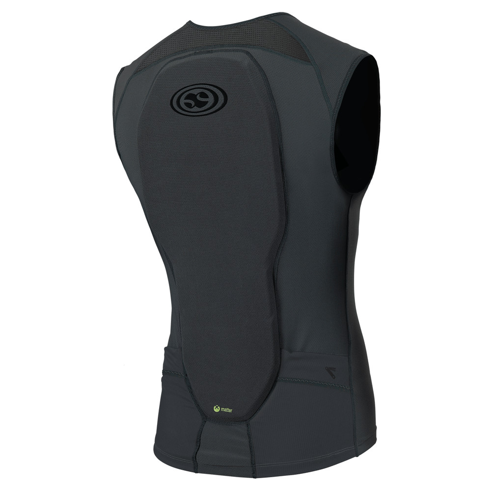 IXS FLOW VEST WITH X-MATTER BACK PROTECTOR KIDS MEDIUM
