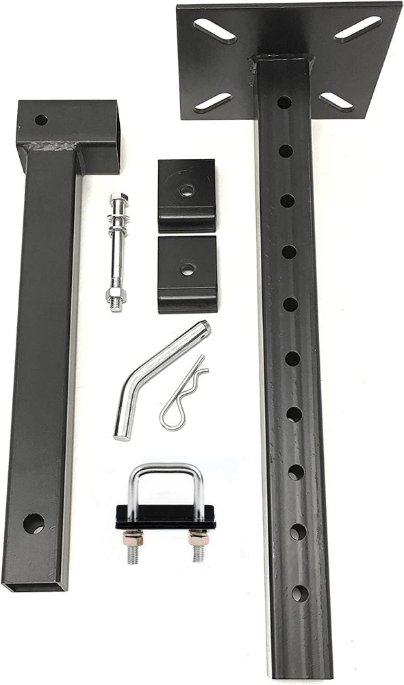 Hitch Mount Vise Plate Holder Mounting Heavy Duty Adjustable Durable Receiver