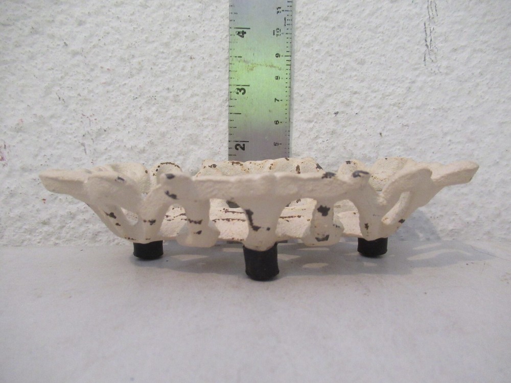 vintage Cast Iron Soap Dish #12