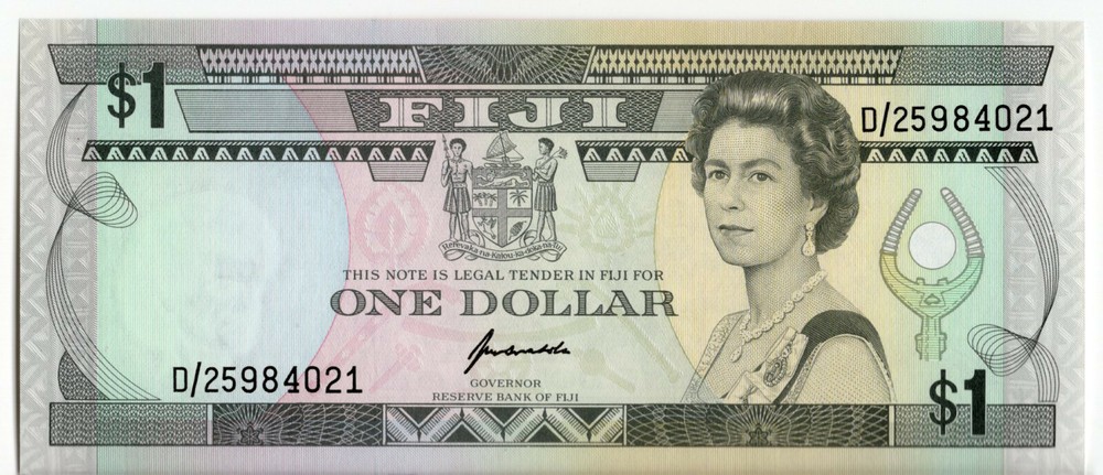 Fiji $1 One Dollar Note P89 UNC