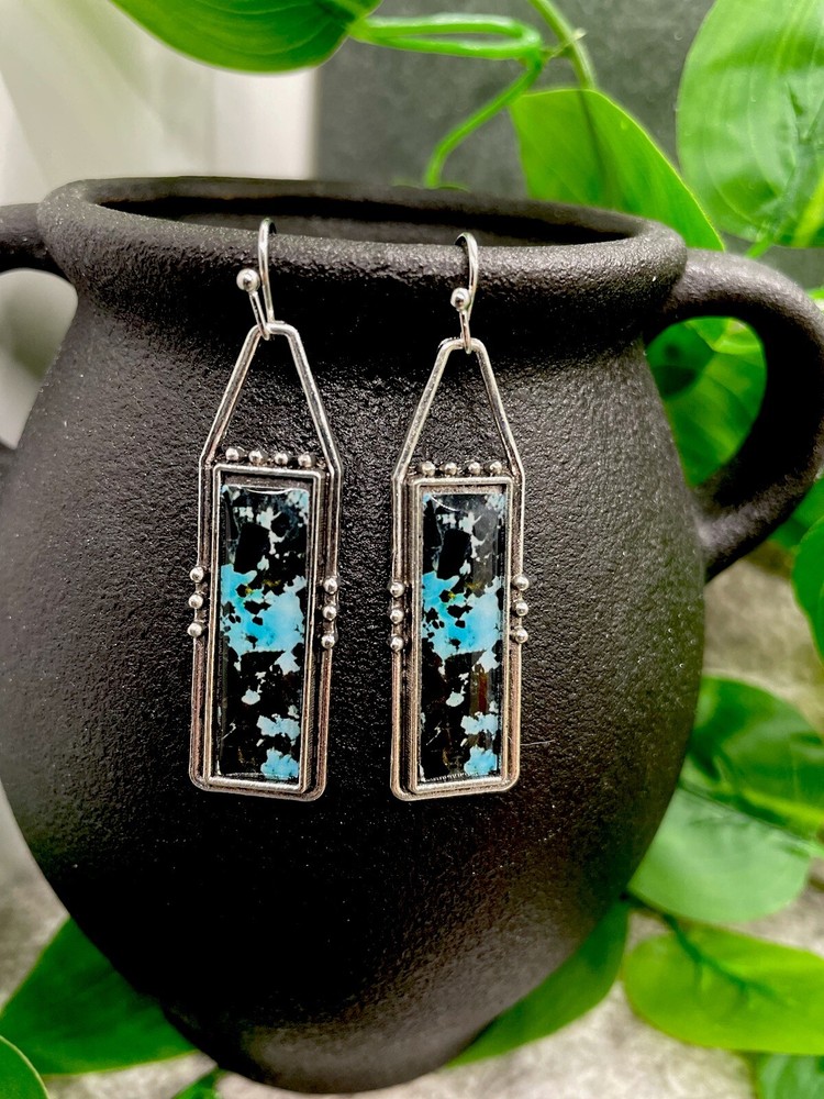 2” Silver-Tone Bohemian Retro Earring Set Dangle Drop New Free Ship A4667