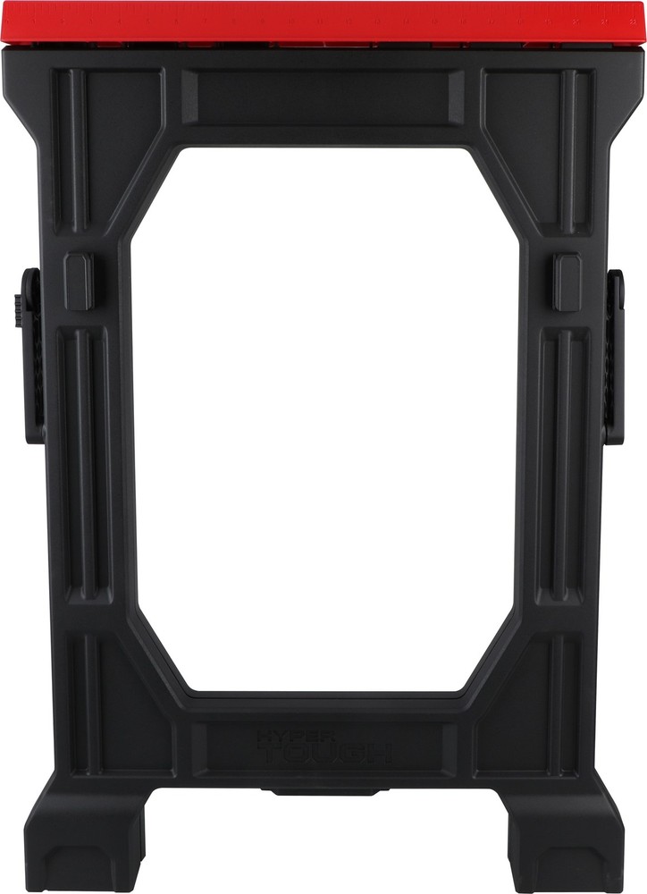 Hyper Stack 350 lb Capacity Foldable Polypropylene Sawhorse, 31"