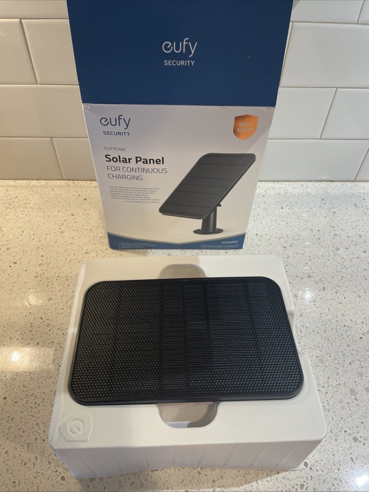 New Open Eufy Solar Panel Charger For Eufy Cams, security System