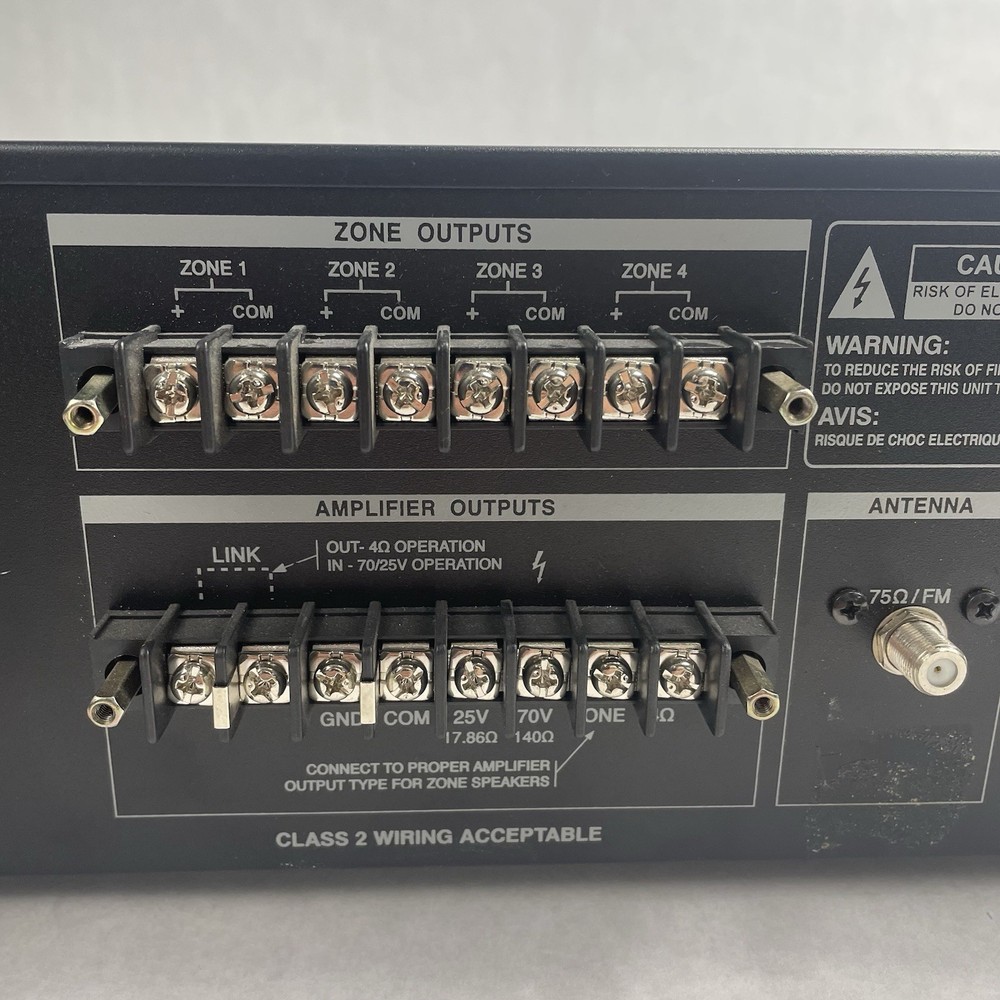 Bogen DRZ35-4 Zone Music & Paging System