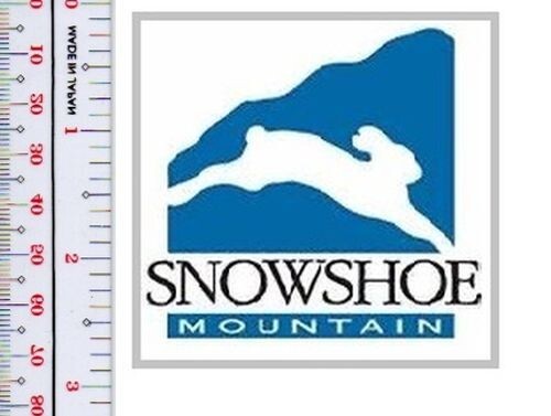 Skiing Snowshoe Mountain Patch NO TARIFF