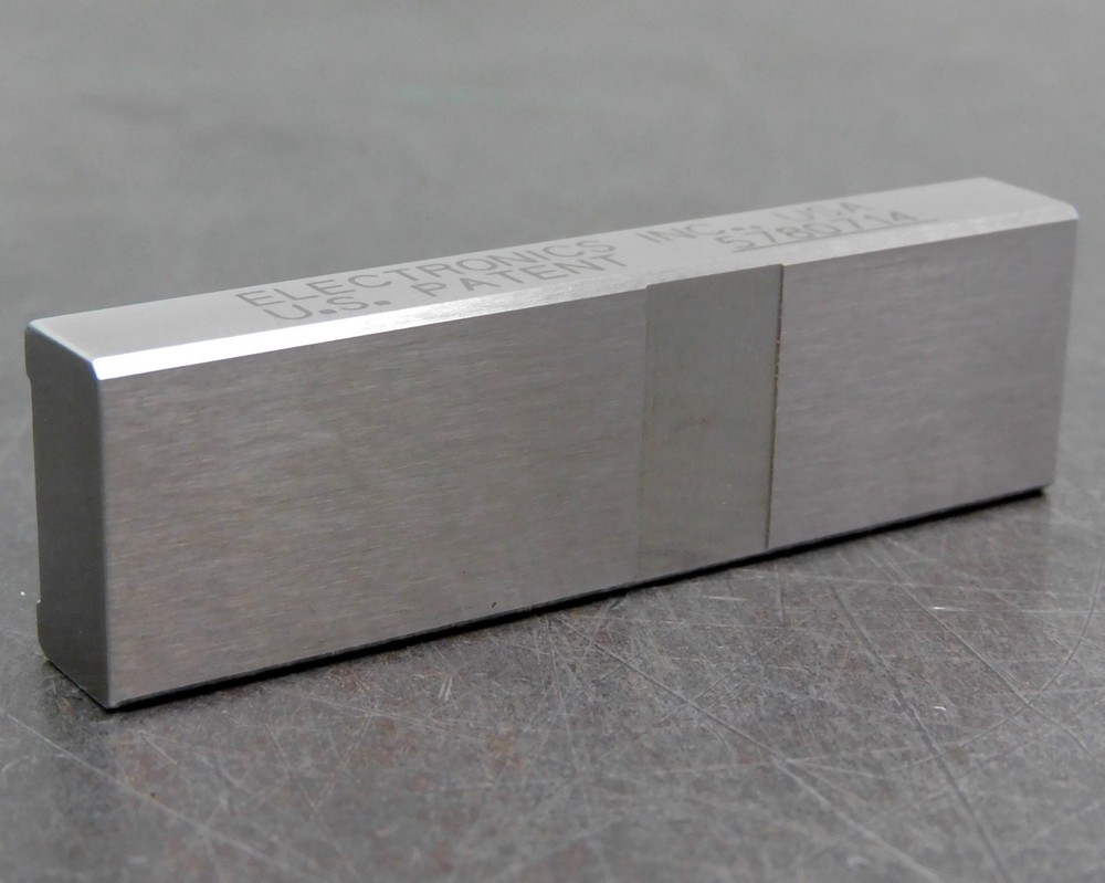 Electronics INC. 972005 Calibration Step Block for Almen Strips .005" 5780714
