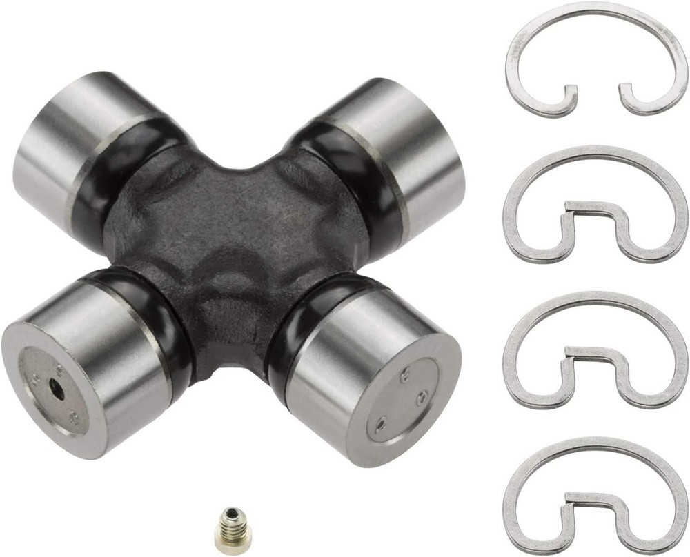 Rugged Greaseable Universal Joint Suitable for Multiple Vehicles Including Jeep