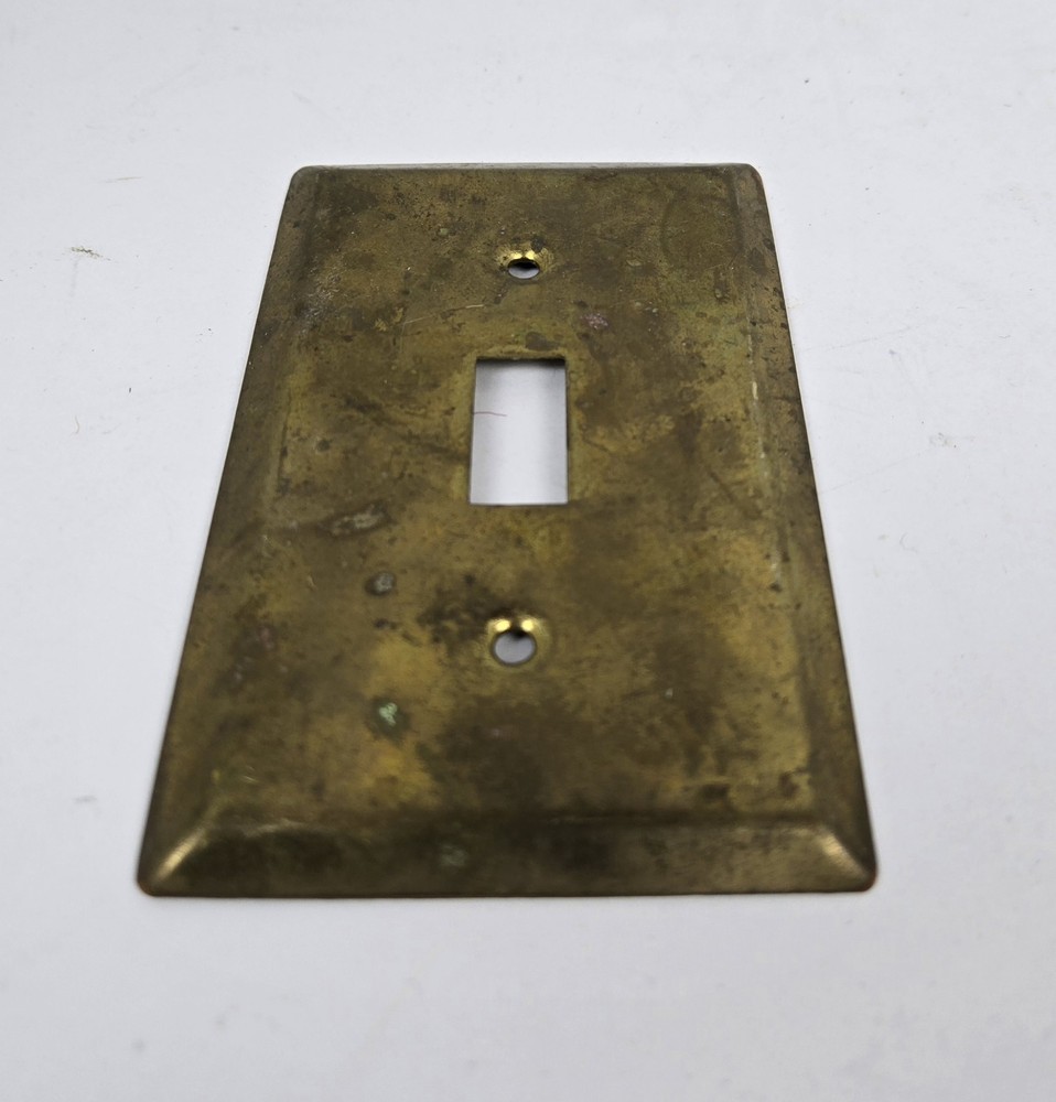 Vintage Pier 1 Brass Light Switch Plate