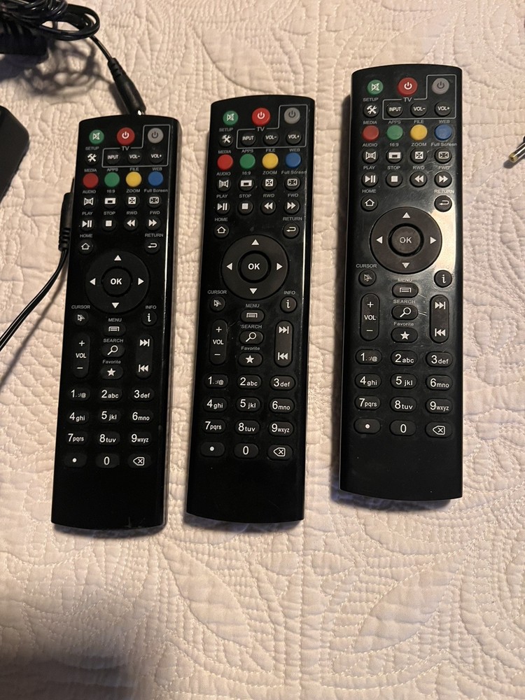3 Streamaster Octa Core SM2 boxes