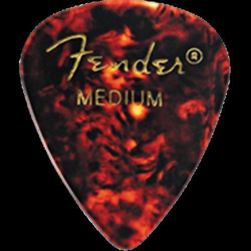 Fender Classic Shell Medium Picks, 12-Pack