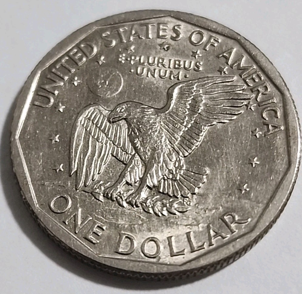 1979 D Susan B Anthony Obverse Die Break
