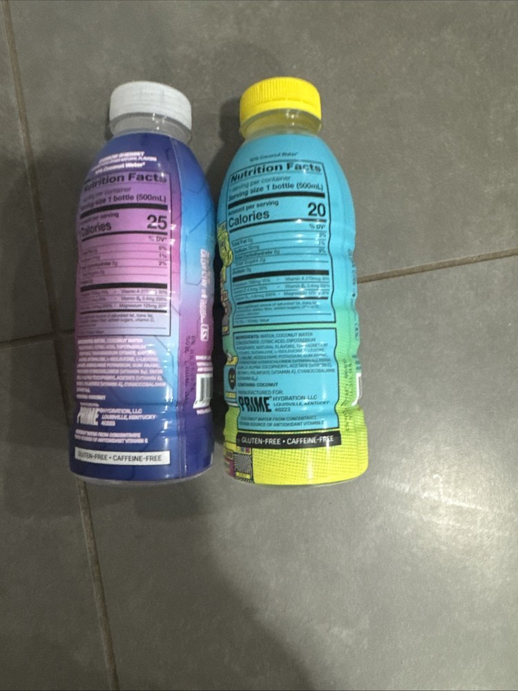 PRIME HYDRATION 2 LIMTED EDITION DRINKS FOR SALE GET IT NOW BEFORE IT RUNS OUT!