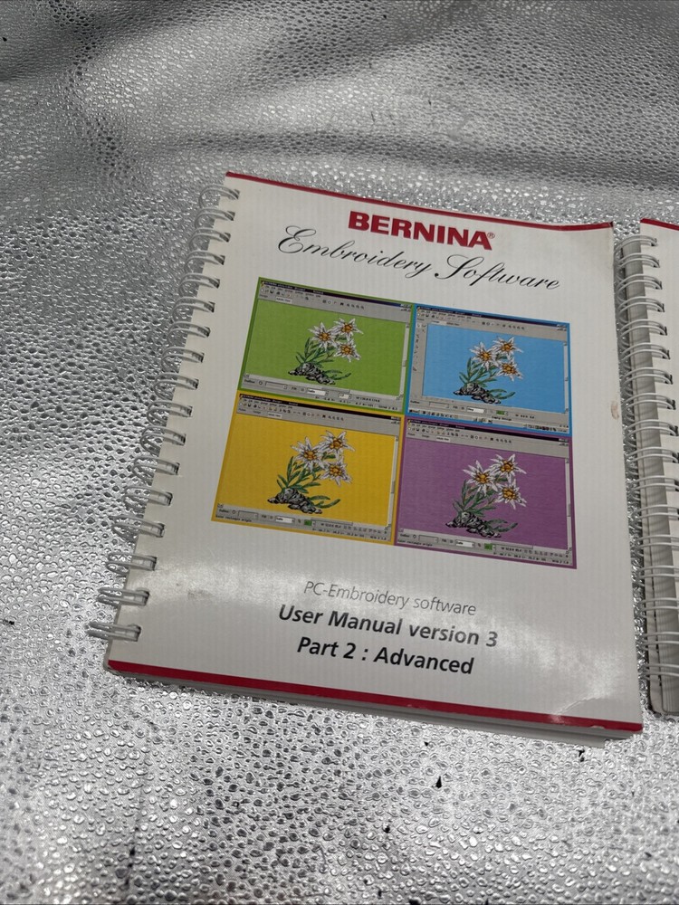 Complete BERNINA Embroidery Software Editor Version 3 Great Condition. S2