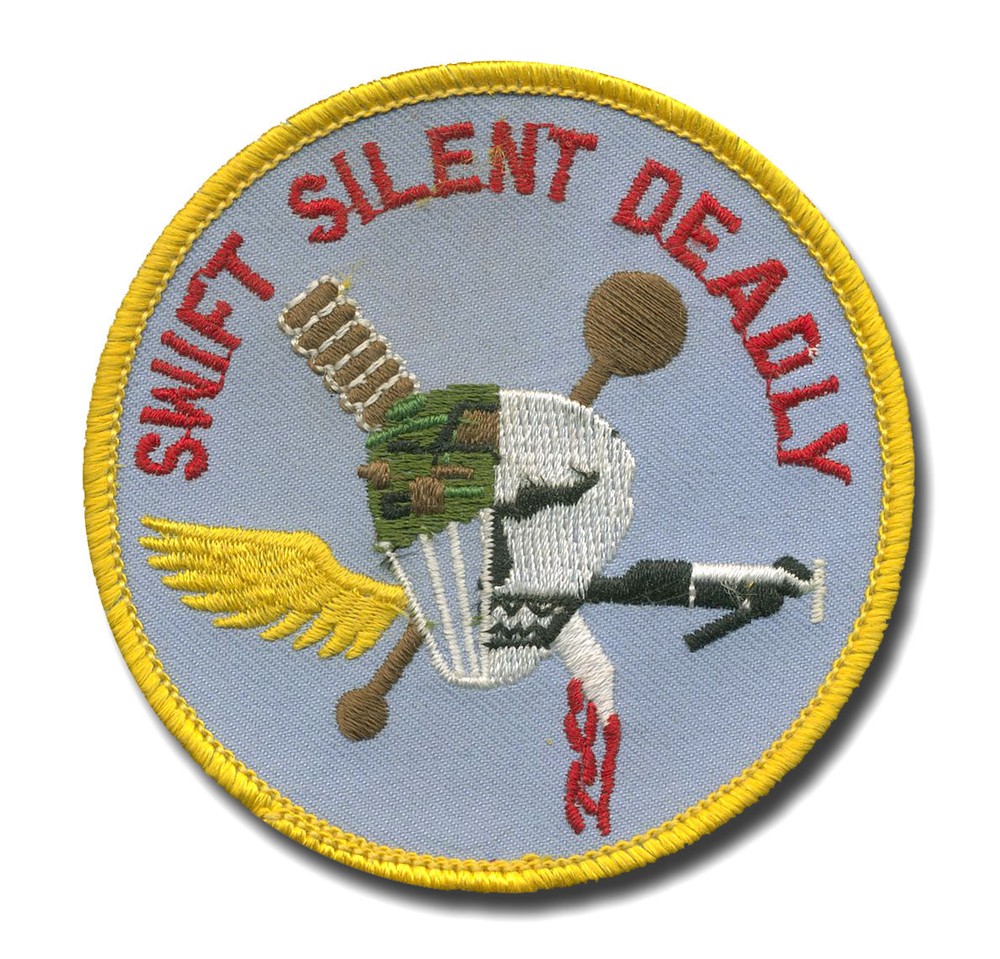 3" Marine Recon Swift Silent Deadly Patch USMC