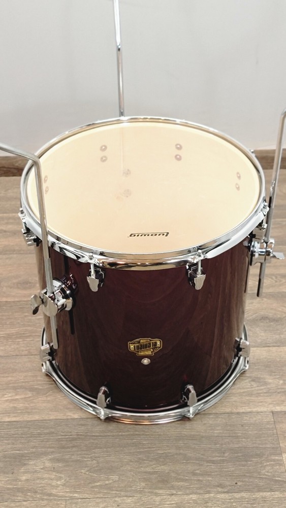 Ludwig Element 16" Floor Tom -Burgundy / Red Wine