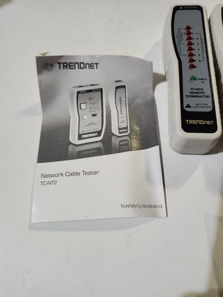 Trendnet TC-NT2 Network Cable Tester with Tone Generator + Remote Terminator