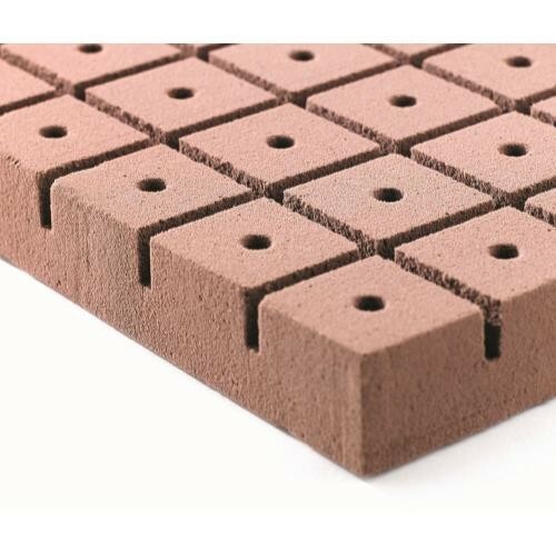 2 Oasis Root Cube Sheets = 100 Cubes, 1.5 inches, Hydroponics, Seed Propagation
