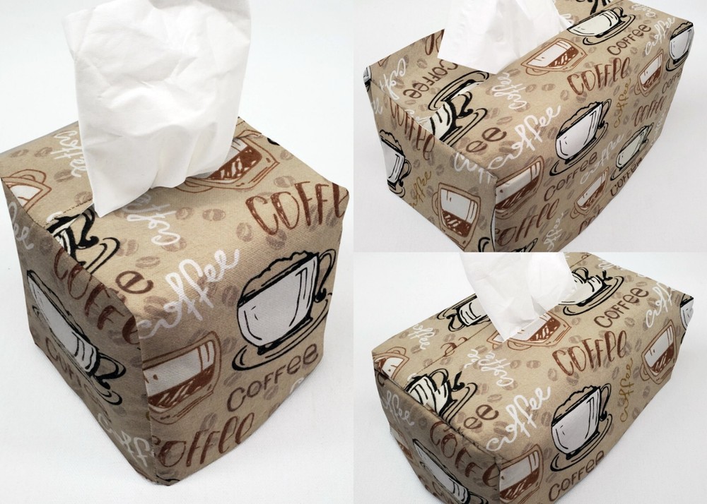 Coffee Beans Tissue Box Cover