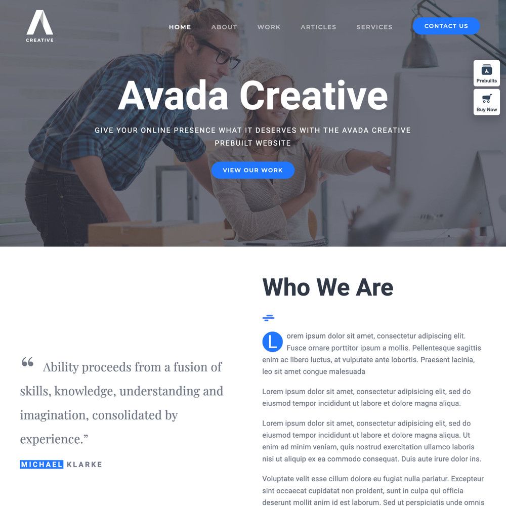 Creative Website Design with Free VPS Web Hosting and Installation