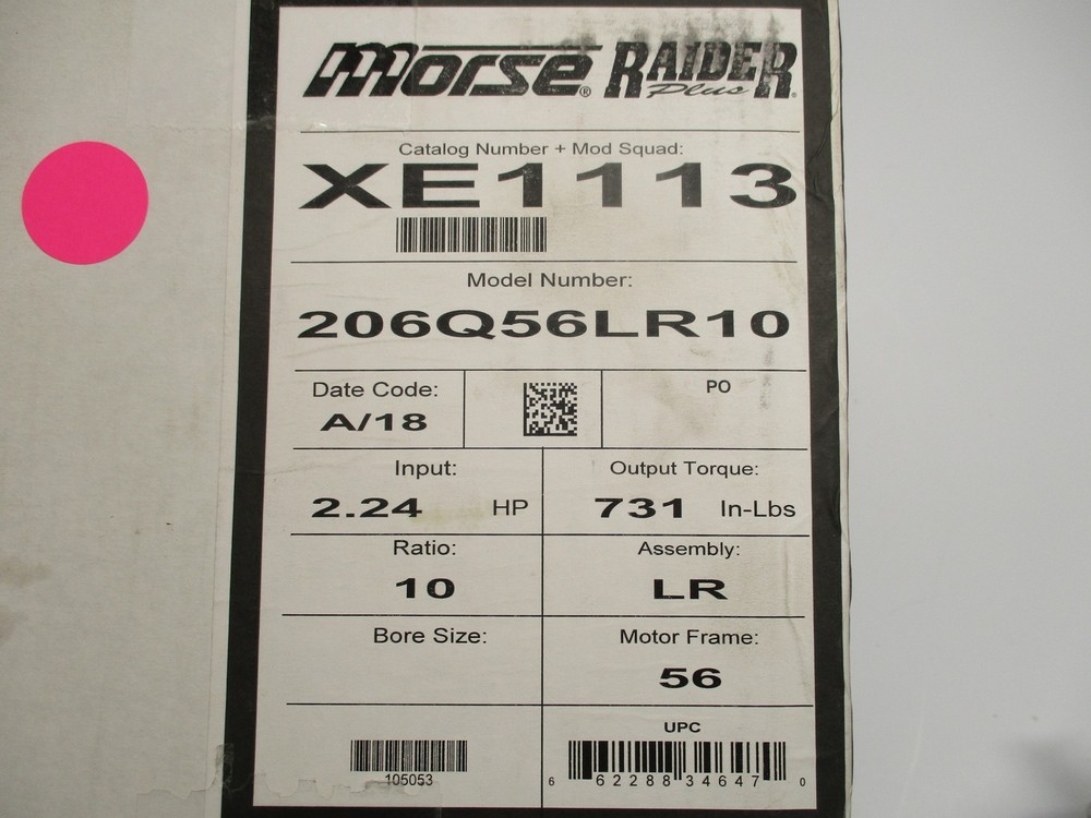 MORSE 206Q56LR10 NSMP