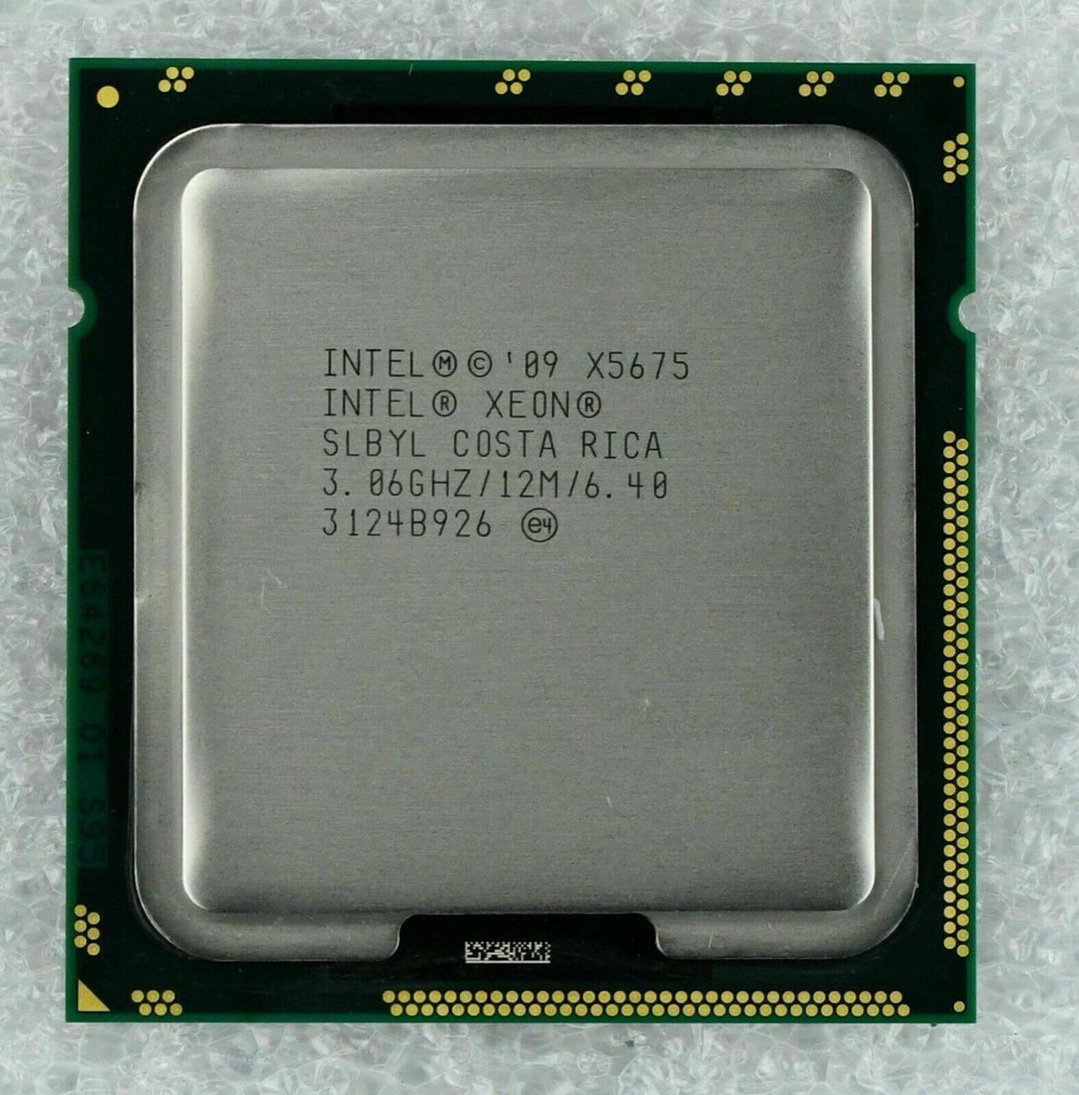 Intel Xeon X5675 SLBYL 3.06GHz 6 Core LGA 1366 CPU Processor