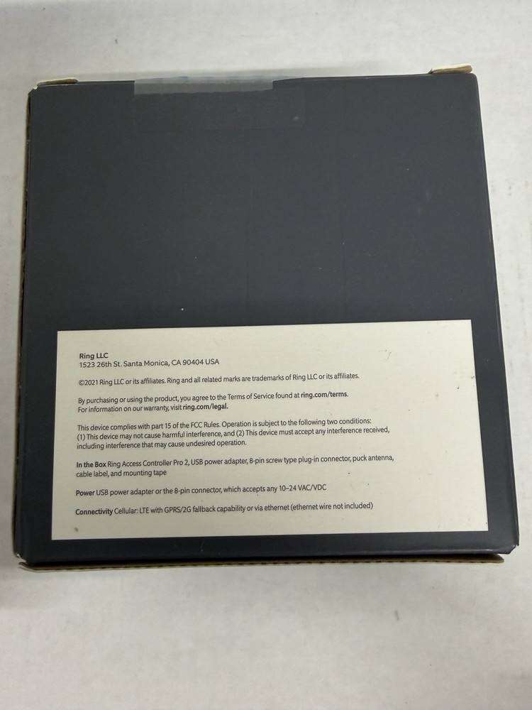 Ring Access Controller Pro 2 Smart Gate Control LTE Ethernet Brand New