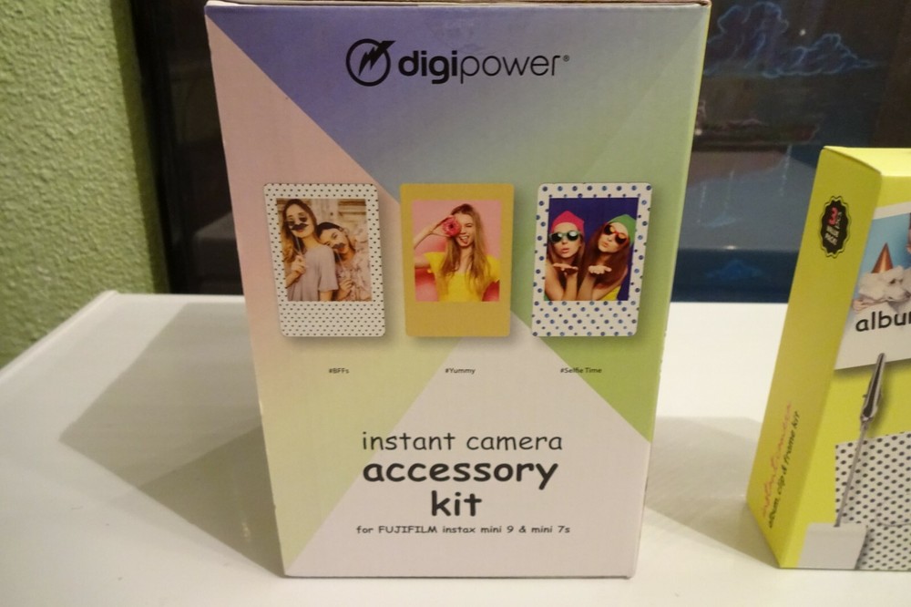 Digipower Instant Camera Accessory Kit & Album,Clip & Frame Kit NEW