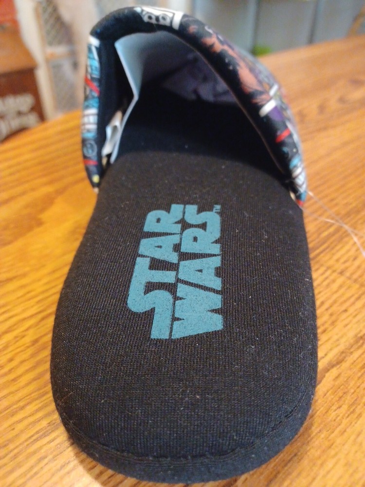 Star Wars Comic Strip Slippers Vanilla Underground NWT