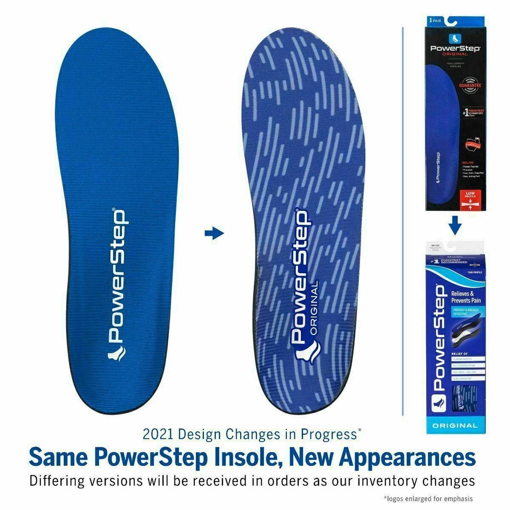 Power Steps (Used) Original Insole Full Length Inserts Orthotic Arch Support