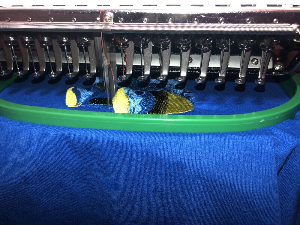 commerical embroidery machine