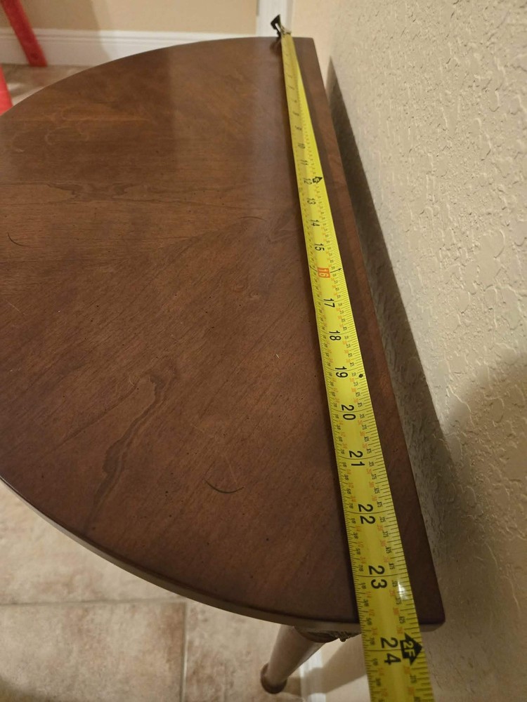 Bombay half moon table