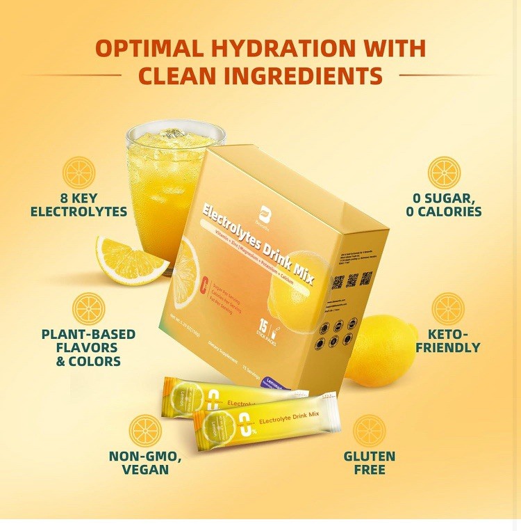 Oral Hydration 30 Pack Lemonade Flavor