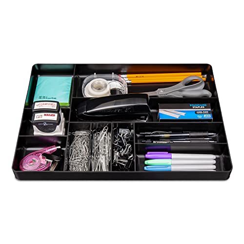 Ernst 5010 11 x 16" 10 Compartment Tool Organizer Tray - Red