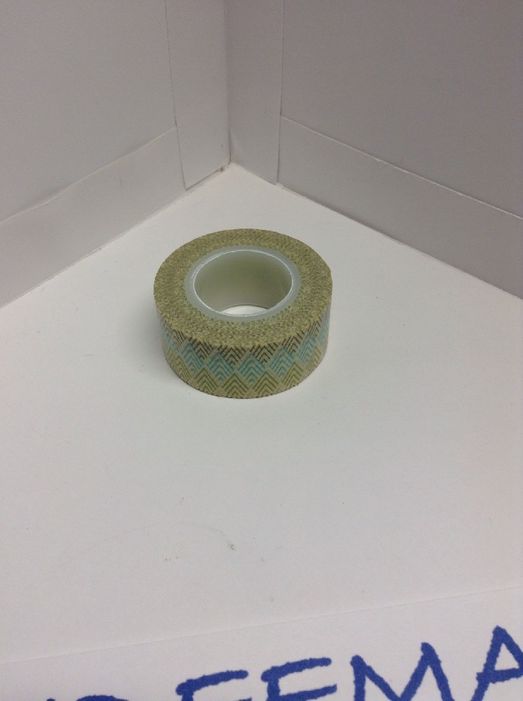 Washi Tape - 3/4" Chevrons - Herringbone Design Big Roll New